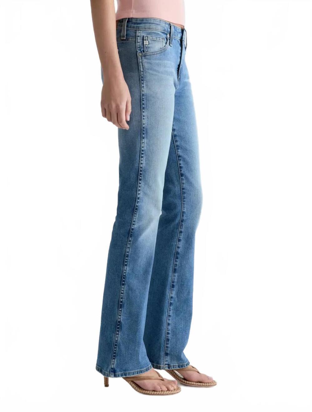 NEW AG JEANS angel low rise boot jean in 15 years aviator - Picture 3 of 5